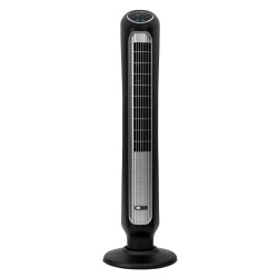 Ventilatore Torre Lux - da terra - con telecomando e timer - 5 velocità - 50 W - 31,5 x 31,5 x 110 cm - CFG