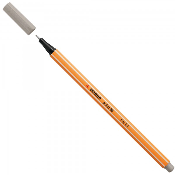 Pennarello Point 88 - grigio caldo - 93 - Stabilo Pennarello Point 88 - grigio caldo - 93 - Stabilo