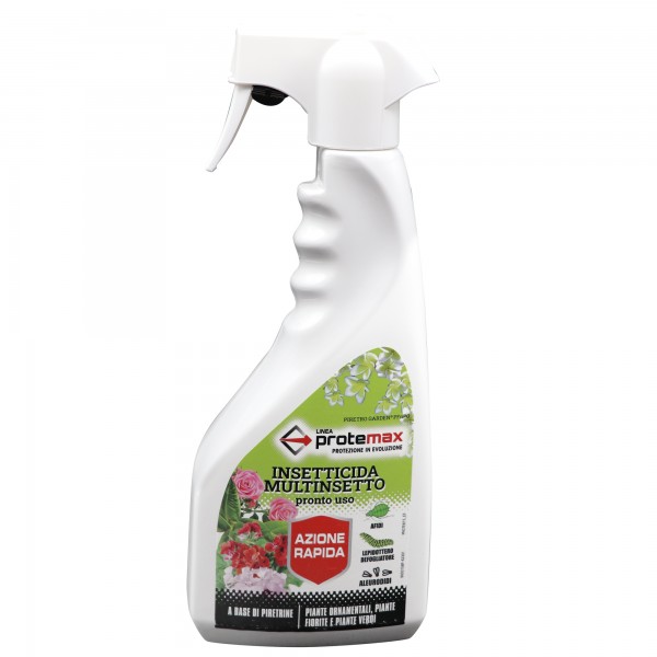 Insetticida/aficida spray multinsetto - pronto uso con PFnPO - 500 ml - Protemax Insetticida/aficida spray multinsetto - pronto uso con PFnPO - 500 ml - Protemax