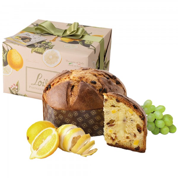 Panettone Limone - Linea Frutta e Fiori - limone - 600 gr - Loison Panettone Limone - Linea Frutta e Fiori - limone - 600 gr - Loison