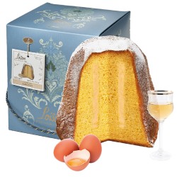 Pandoro Zabaione - Linea Top Damasco - zabaione - 1000 gr - Loison