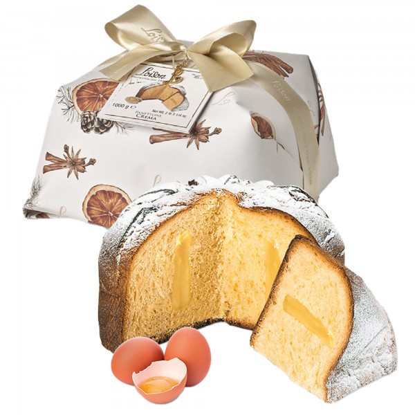 Panettone Crema - Linea Royal - crema alla vaniglia - 1000 gr - Loison Panettone Crema - Linea Royal - crema alla vaniglia - 1000 gr - Loison