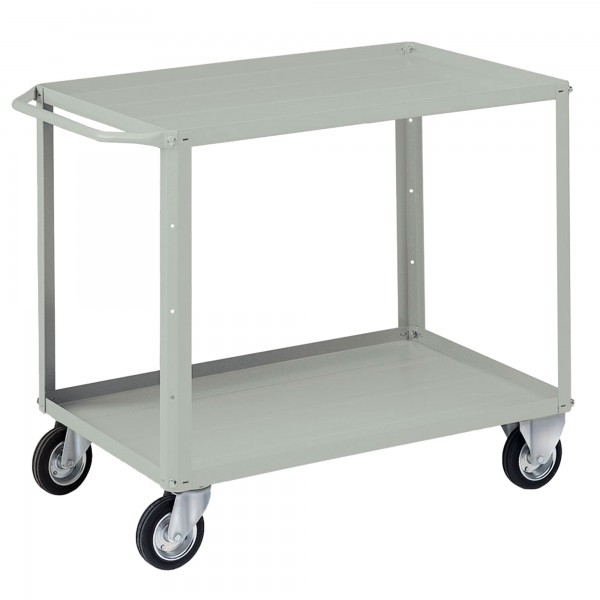 Carrello da lavoro - 2 vasche da 93 x 600 cm - 104 x 60 x 86,5 cm - grigio - Tecnotelai Carrello da lavoro - 2 vasche da 93 x 600 cm - 104 x 60 x 86,5 cm - grigio - Tecnotelai