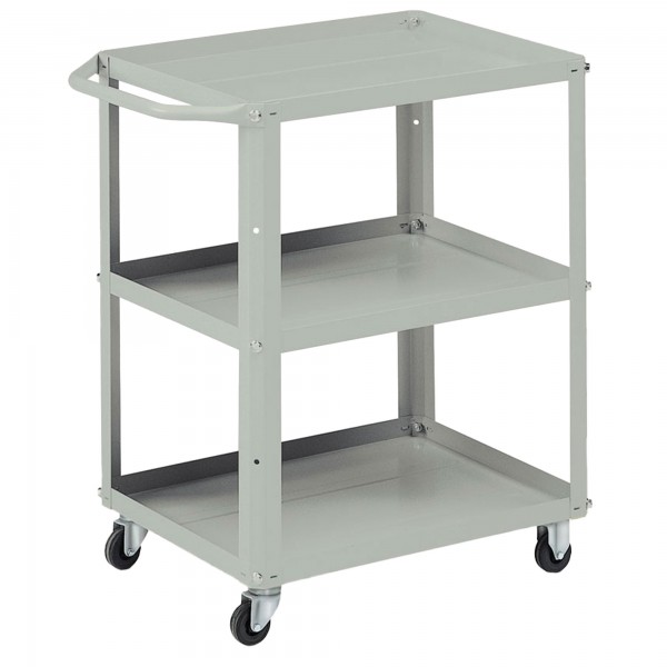 Carrello da lavoro - 3 vasche da 60 x 45 cm - 71 x 45 x 78 cm - grigio - Tecnotelai Carrello da lavoro - 3 vasche da 60 x 45 cm - 71 x 45 x 78 cm - grigio - Tecnotelai