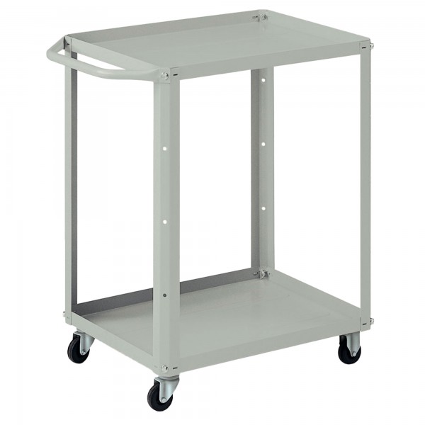 Carrello da lavoro - 2 vasche da 60 x 45 cm - 71 x 45 x 78 cm - grigio - Tecnotelai Carrello da lavoro - 2 vasche da 60 x 45 cm - 71 x 45 x 78 cm - grigio - Tecnotelai