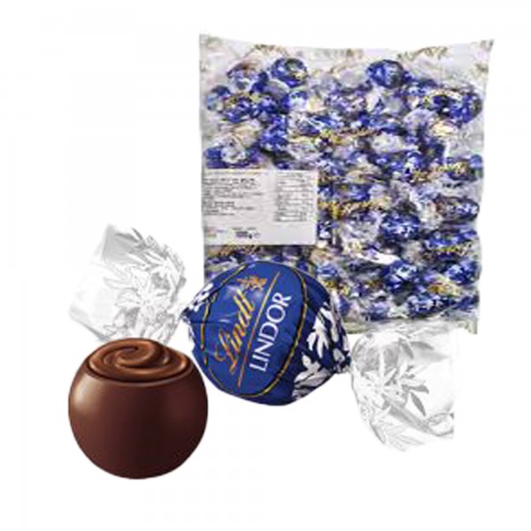 Busta Lindor - cioccolato fondente - 1 kg - Lindt Busta Lindor - cioccolato fondente - 1 kg - Lindt