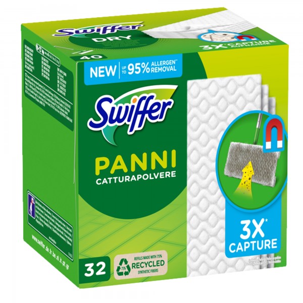 Ricarica Swiffer Dry - Swiffer - conf. 40 pezzi