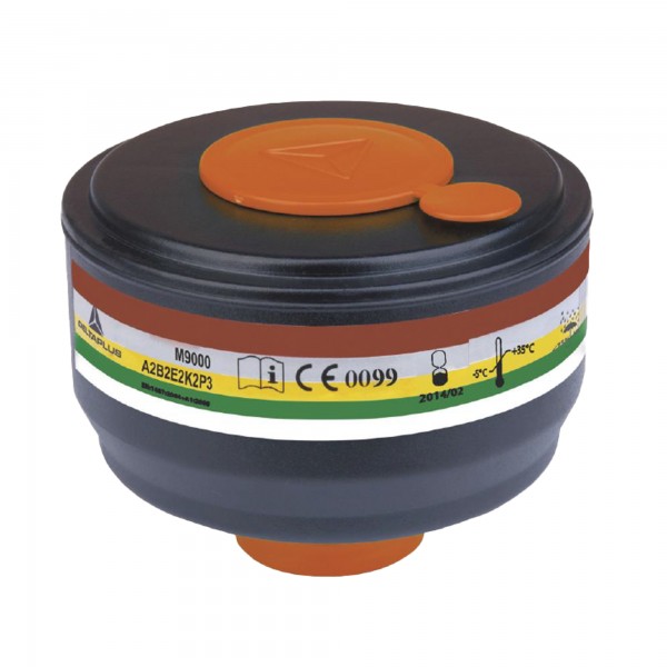 Filtro EN148/1 per maschera completa M9200/M9300 - A2B2E2K2P3 - DeltaPlus - kit 4 pezzi Filtro EN148/1 per maschera completa M9200/M9300 - A2B2E2K2P3 - DeltaPlus - kit 4 pezzi