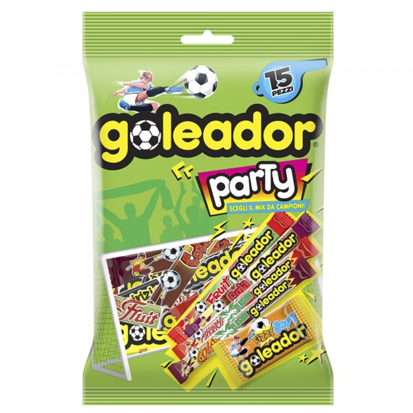 Caramella gommosa Goleador - Party Mix - conf. 15 pezzi Caramella gommosa Goleador - Party Mix - conf. 15 pezzi