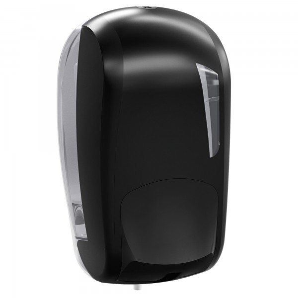 Dispenser sapone liquido Skin Carbon - 23,2 x 11,4 x 12,4 cm - 1 L - nero - Mar Plast Dispenser sapone liquido Skin Carbon - 23,2 x 11,4 x 12,4 cm - 1 L - nero - Mar Plast