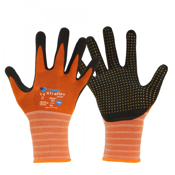 Guanti mechanical Safety Palmpro Xtraflex Prime 213 - taglia M - arancione/nero - Icoguanti Guanti mechanical Safety Palmpro Xtraflex Prime 213 - taglia M - arancione/nero - Icoguanti