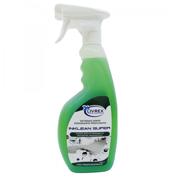 Detergente sgrassatore Inklean Super - menta - 750ml - Livrex