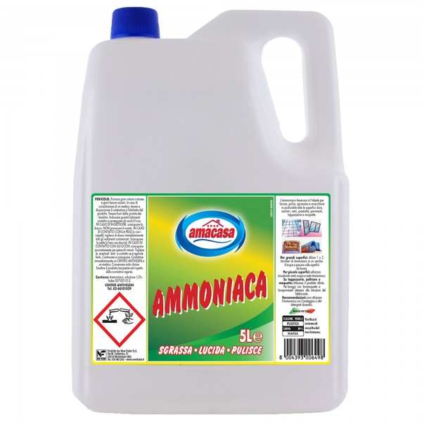 Ammoniaca classica - 5 L - Amacasa