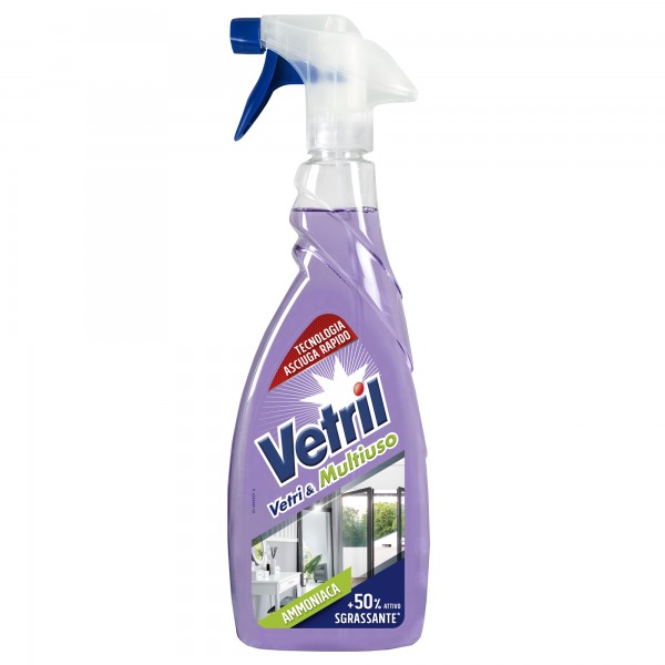 Vetril vetri e specchi anti aloni - trigger 650 ml - Vetril Vetril vetri e specchi anti aloni - trigger 650 ml - Vetril