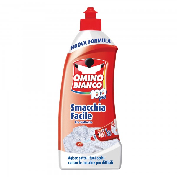 Omino Bianco 100 Più Smacchiafacile - 500 ml - Omino Bianco Omino Bianco 100 Più Smacchiafacile - 500 ml - Omino Bianco