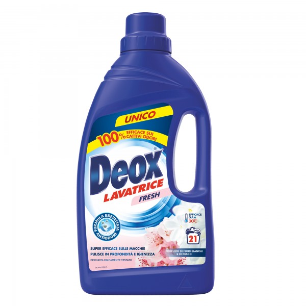 Detersivo lavatrice Deox Fresh - 1050 ml - Deox