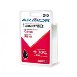 Armor - Cartuccia per Canon - Nero - PG-40 - 22 ml
