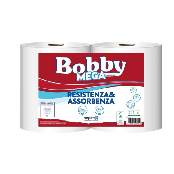 BOBINA BOBBY MEGA 2 VELI 800 STRAPPI- CONF. 2 PZ