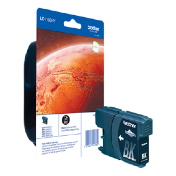 Brother - Cartuccia - Nero - LC1100HYBK - 900 pag Brother - Cartuccia - Nero - LC1100HYBK - 900 pag