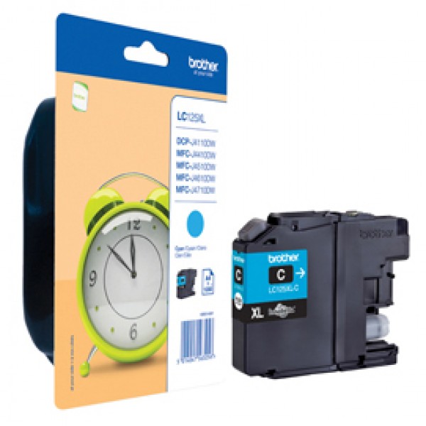 Brother - Cartuccia - Ciano - LC125XLC- 1200 pag Brother - Cartuccia - Ciano - LC125XLC- 1200 pag