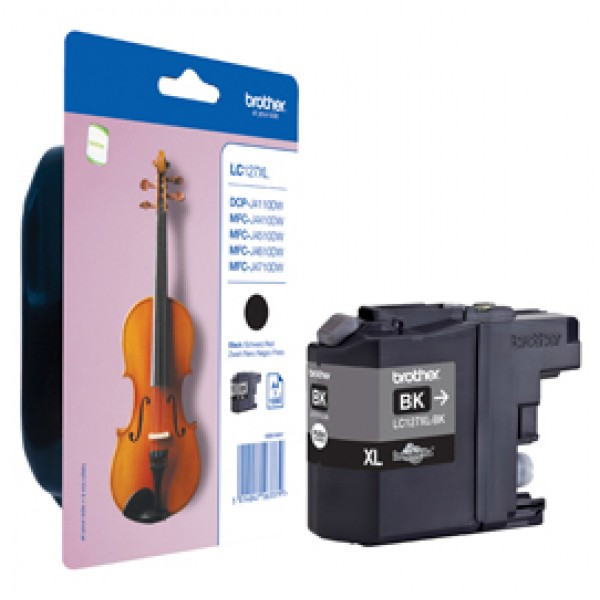Brother - Cartuccia - Nero - LC127XLBK - 1200 pag Brother - Cartuccia - Nero - LC127XLBK - 1200 pag
