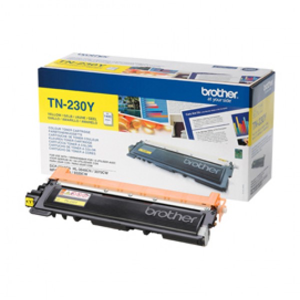Brother - Toner - Giallo -TN230Y -1400 pag Brother - Toner - Giallo -TN230Y -1400 pag