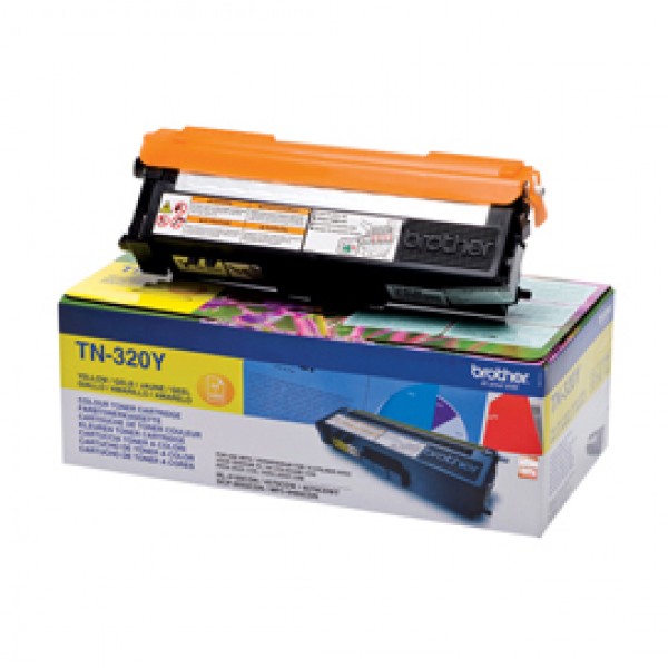 Brother - Toner - Giallo - TN320Y -1500 pag Brother - Toner - Giallo - TN320Y -1500 pag