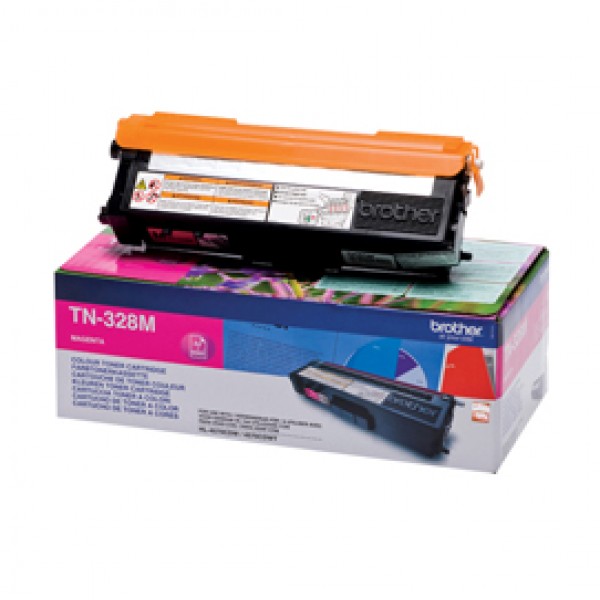 Brother - Toner - Magenta - TN328M - 6000 pag Brother - Toner - Magenta - TN328M - 6000 pag