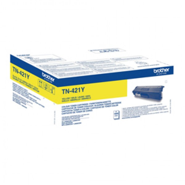 Brother - Toner - Giallo -TN421Y -1800 pag Brother - Toner - Giallo -TN421Y -1800 pag