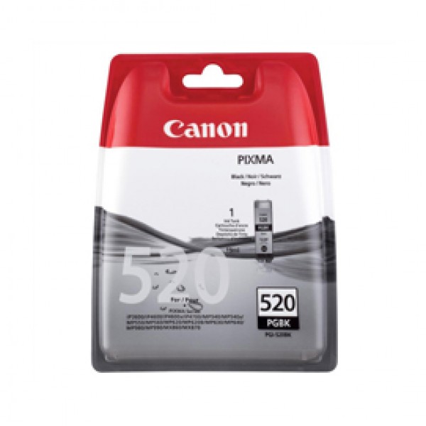 Canon - Cartuccia ink - Nero - 2932B001 - PGI-520 - 334 pag Canon - Cartuccia ink - Nero - 2932B001 - PGI-520 - 334 pag