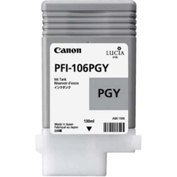 Canon - Cartuccia ink - Grigio fotografico - 6631B001AA - 130ml Canon - Cartuccia ink - Grigio fotografico - 6631B001AA - 130ml