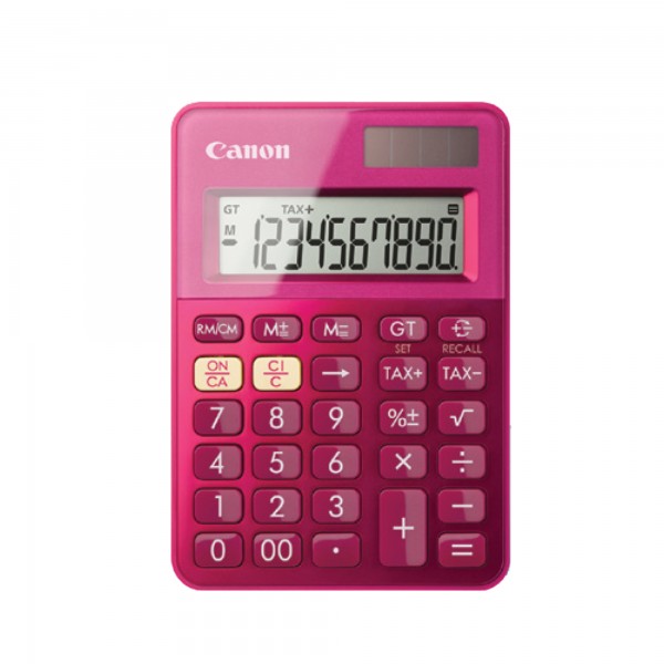 Canon - Calcolatrice LS-100K - Rosa - 0289C003 Canon - Calcolatrice LS-100K - Rosa - 0289C003