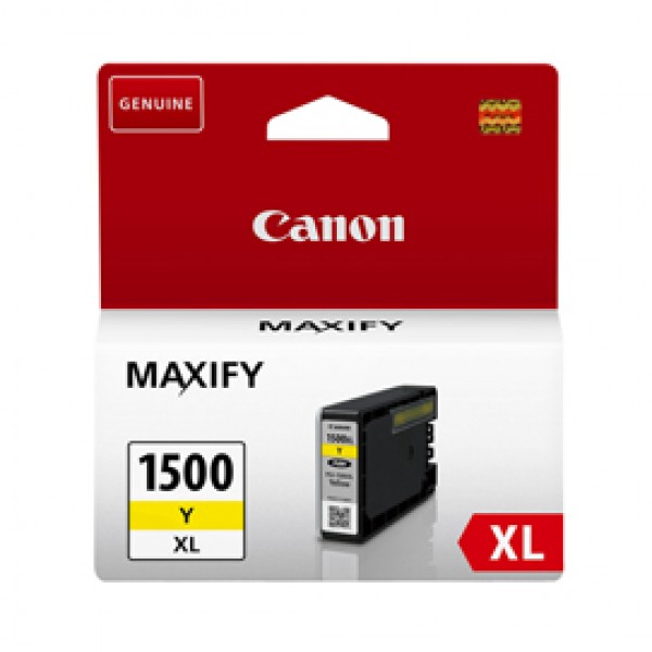 Canon - Cartuccia ink - Giallo - 9195B001 - PGI-1500XLY - 12ml Canon - Cartuccia ink - Giallo - 9195B001 - PGI-1500XLY - 12ml