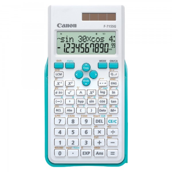 Canon - Calcolatrice F-715SG-WHB - Bianco/Blu - 5730B003 Canon - Calcolatrice F-715SG-WHB - Bianco/Blu - 5730B003