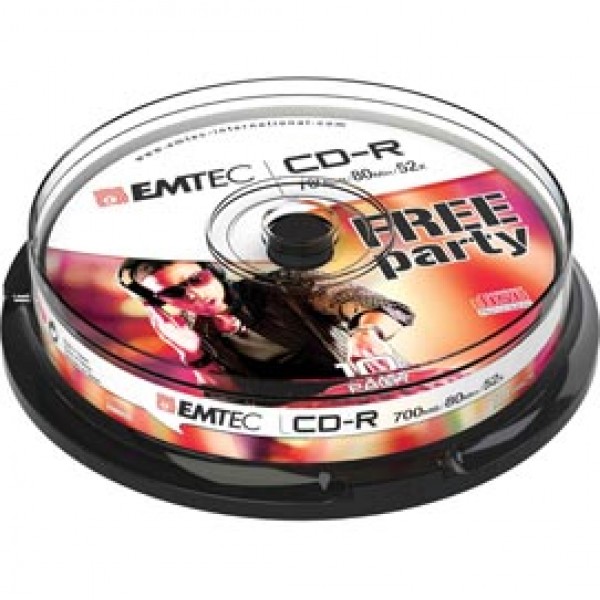 Emtec - CD-R - ECOC801052CB - 80min/700mb Emtec - CD-R - ECOC801052CB - 80min/700mb
