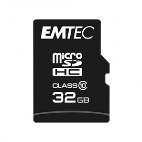 Emtec - Micro SDHC Class 10 Classic - ECMSDM32GHC10CG - 32GB