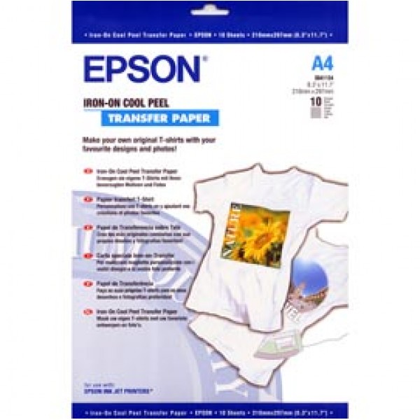 Epson - Iron-on-Transfer Paper - A4 - 10 Fogli - C13S041154