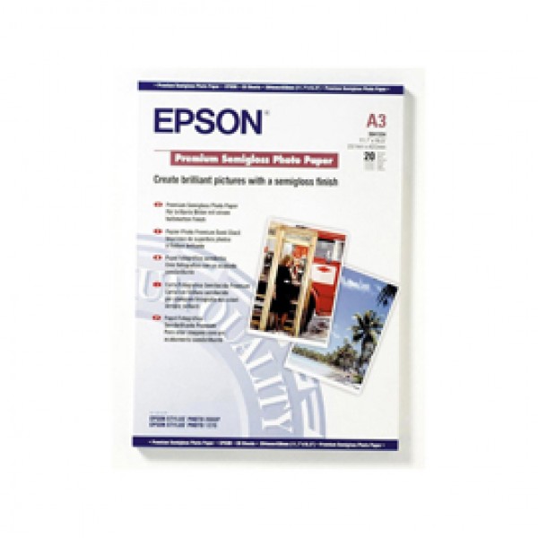 Epson - Carta fotografica semilucida Premium - C13S041334 Epson - Carta fotografica semilucida Premium - C13S041334