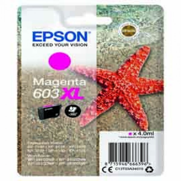 Epson - Cartuccia ink - 603XL - magenta - C13T03A34010 - 350 pag Epson - Cartuccia ink - 603XL - magenta - C13T03A34010 - 350 pag