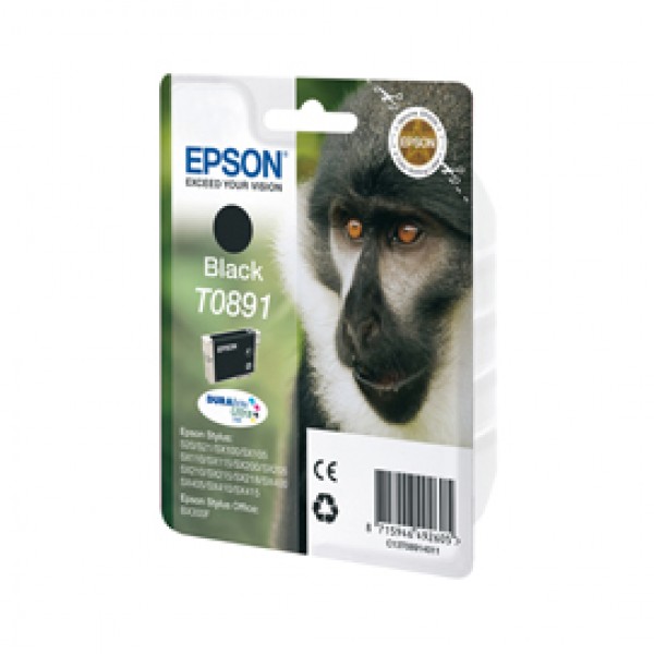 Epson - Cartuccia ink - Nero - T0891 - C13T08914011 - 5,8ml Epson - Cartuccia ink - Nero - T0891 - C13T08914011 - 5,8ml