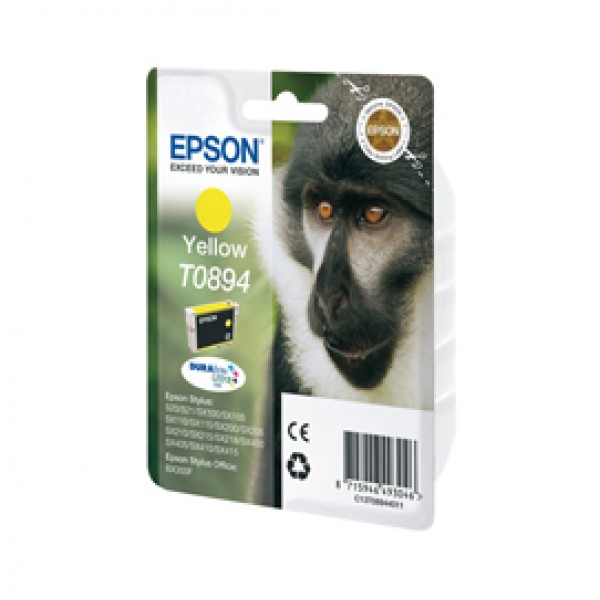 Epson - Cartuccia ink - Giallo - T0894 - C13T08944011 - 3,5ml Epson - Cartuccia ink - Giallo - T0894 - C13T08944011 - 3,5ml