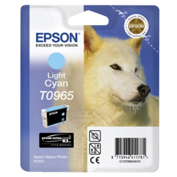 Epson - Cartuccia ink - Ciano chiaro - T0965 - C13T09654010 - 11,4ml