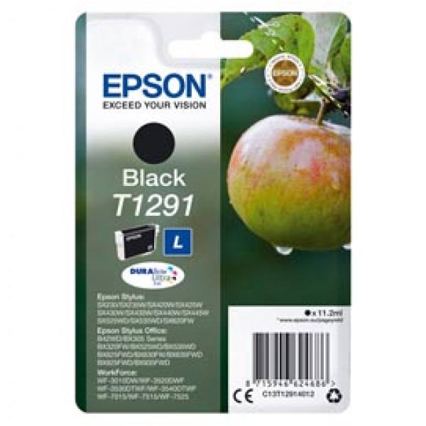 Epson - Cartuccia ink - Nero - T1291 - C13T12914012 - 11,2ml