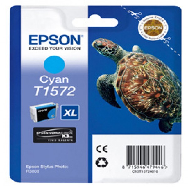 Epson - Cartuccia ink - Ciano - T1572 - C13T15724010 - 25,9ml