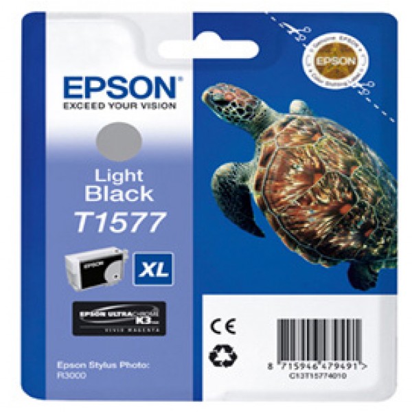Epson - Cartuccia ink - Nero chiaro - T1577 - C13T15774010 - 25,9ml