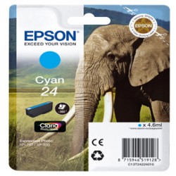 Epson - Cartuccia ink - 24 - Ciano - C13T24224012 - 4,6ml