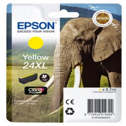 Epson - Cartuccia ink - 24XL - Giallo - C13T24324012 - 8,7ml