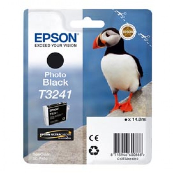 Epson - Cartuccia ink - Nero - T3241 - C13T32414010 - 14ml Epson - Cartuccia ink - Nero - T3241 - C13T32414010 - 14ml