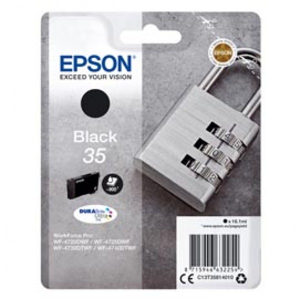 Epson - Cartuccia ink - 35 - Nero - C13T35814010 - 16,1ml