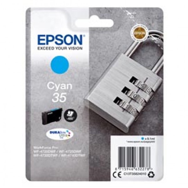 Epson - Cartuccia ink - 35 - Ciano - C13T35824010 - 9,1ml